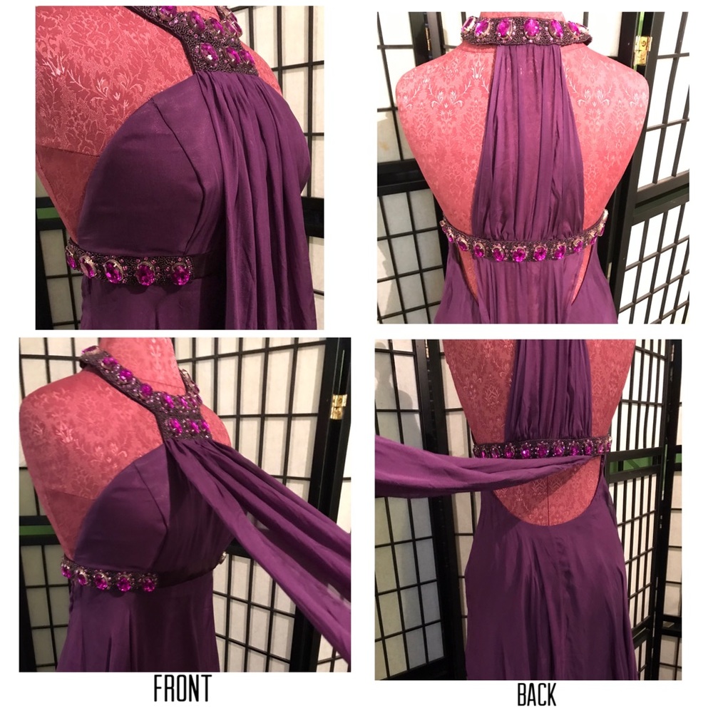 Gorgeous - Jovani - Plum/Eggplant Evening Gown